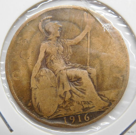 Великобритания 1 пенни 1916 г