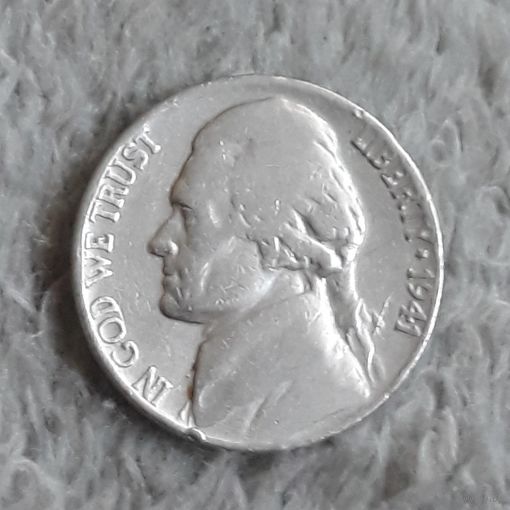 5 центов 1941 США МД ФИЛАДЕЛЬФИЯ