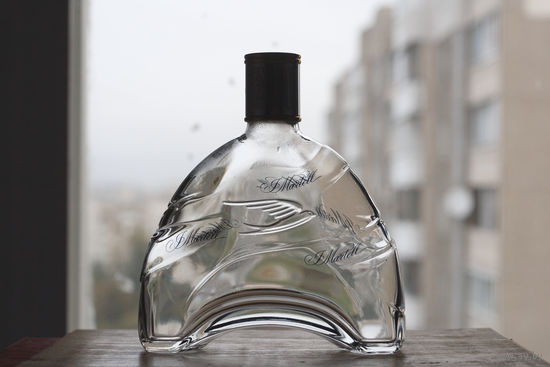Бутылка от французского коньяка Мартель ХО (Martell XO), объем - 0,7л