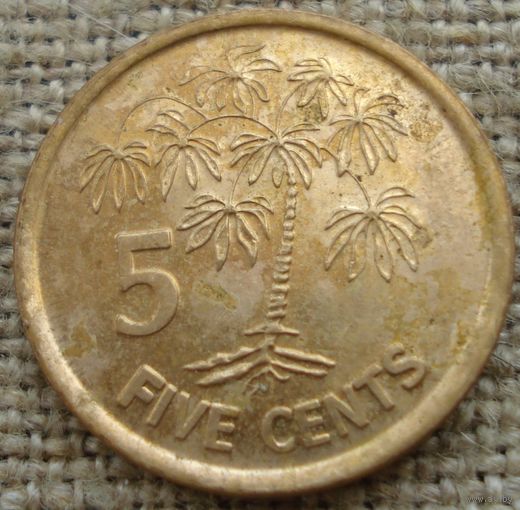 5 центов 2012 Сейшелы