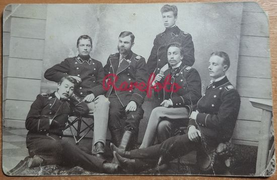 1910-е Открыточный формат юноши в форме типажи ретро студийное фото