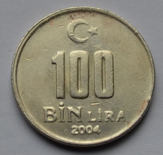 Турция, 100000 лир 2004 г.