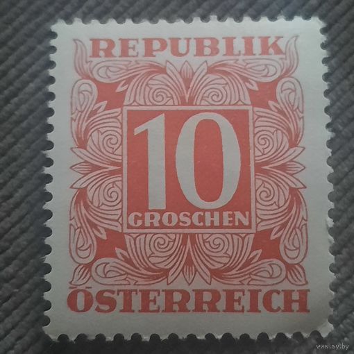 Австрия 1949. Стандарт. Доплатная марка