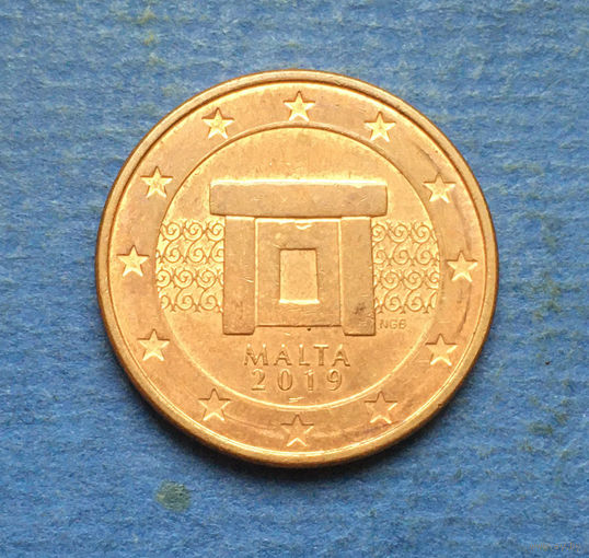 Мальта 5 евроцентов 2019