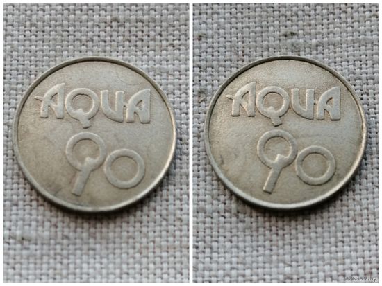 Жетон  AQUA