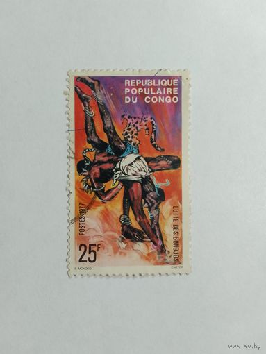 Марки  Спорт Конго  1977     1 шт. -  2,00 руб.