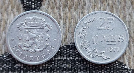 Люксембург 25 сентим (центов), UNC