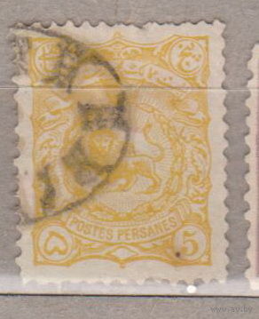 Персия Иран 1897- 1899 ? год  лот 4 (8) герб Лев