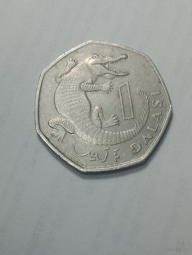 Гамбия 1 даласи 1998 года .