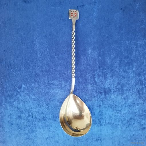 Серебряная ложка, медовая. СССР, 916-я проба.