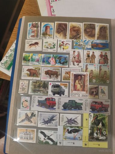 Сборный лот из марок Республики Беларусь