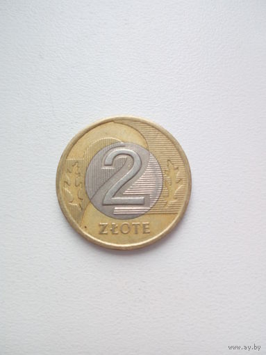 2 злотых 1995г.Польша