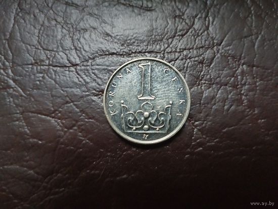 1 крона Чехия.
