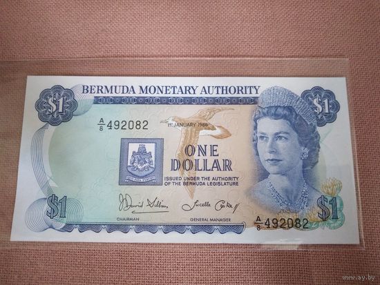 Бермудские острова бермуда unc доллар