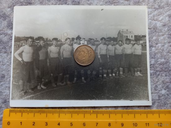 Рарытэт! Футбольная каманда "Динамо Пинск" 1948 год