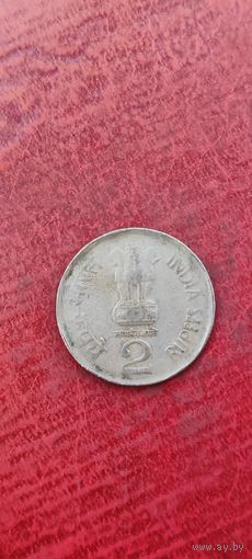 Индия 2 рупе 1999