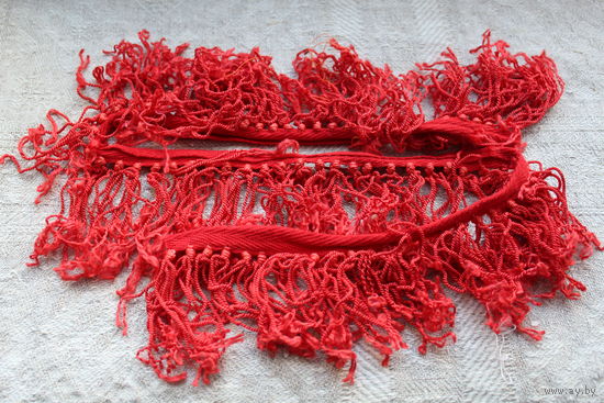 Красивая советская бахрома для вымпела или другого декора