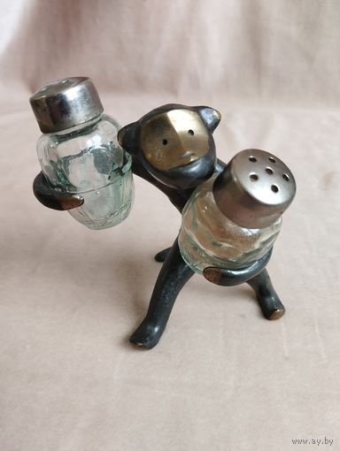 Сольничка и перечница Обезьянка, СССР