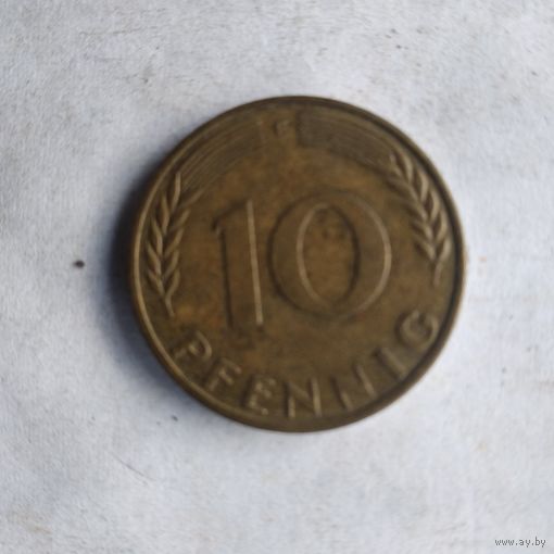 10 ПФЕНИНГОВ 1971 г.