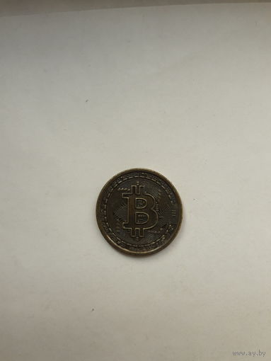 Жетон сувенирный Биткоин