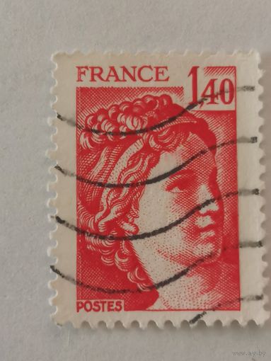 Марка серии "Сабина" (Sabine) за 1980 год