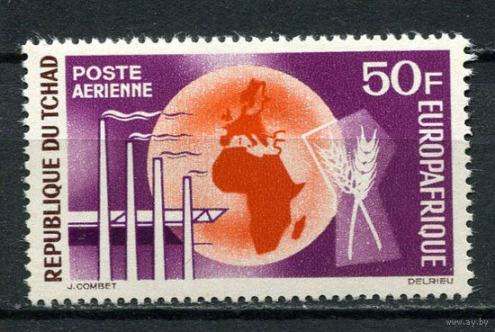Чад - 1964 - Europafrica - [Mi. 119] - полная серия - 1 марка. MNH.  (LOT N28)