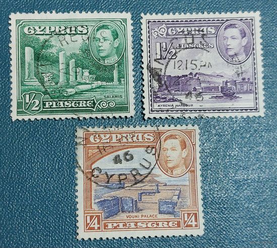 Великобритания (колонии) Кипр Георг VI 1938-51 гг. Архитектура и пейзажи