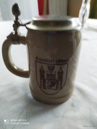 Пивная кружка ГДР, 15 см