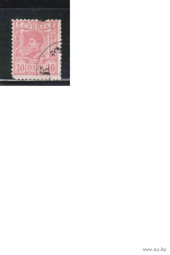 Сербия-1890,(Мих.29)  гаш.   ,  Стандарт, Король Александр(1)