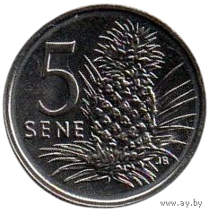 НЕЗАВИСИМОЕ ГОСУДАРСТВО САМОА 5 СЕНЕ 2010. UNC.