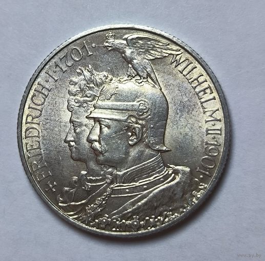2 марки 1901 Пруссия династия. Люкс сохран!