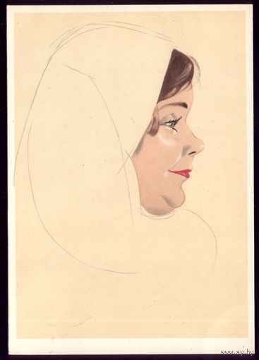 1964 год Н.Акимов Н.Зарубина