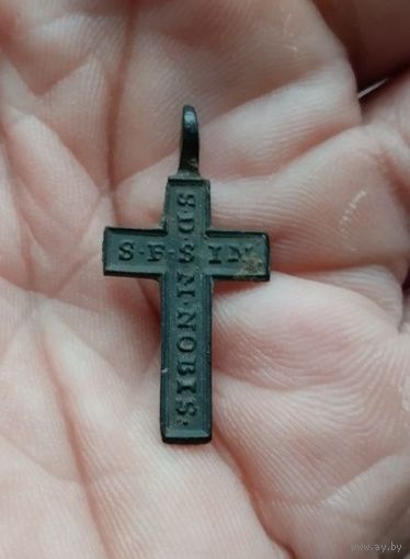 Крест не чищен