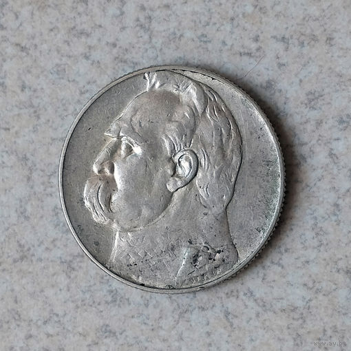 5 злотых, 1936 год. Пилсудский. XF.