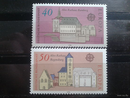 ФРГ 1978 Европа, ратуши Михель-1,7 евро