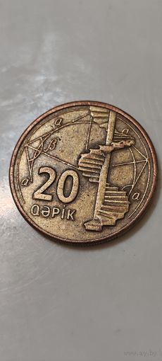 Азербайджан 20 гяпиков 2006