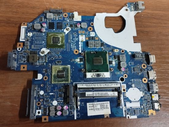 Материнская плата ноутбука ASUS K53U P5WE0 LA6901P Rev. 1.0 + CPU Intel Core i3 2310M. Нерабочая!!!