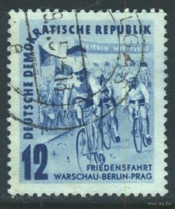ГЕРМАНИЯ, ГДР - 1952 [Mi. 307] Гашеная (DDR02)