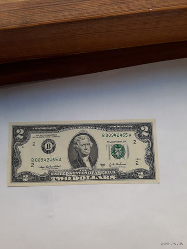 США 2 доллар 2003 В