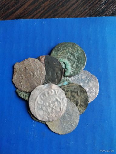 Лом "билонного" серебра. С рубля.