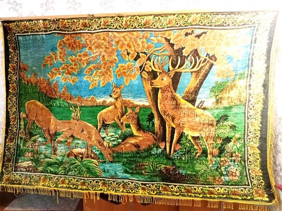 Ковёр на стену размер 2,0м на 1,3м