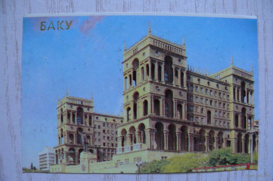 Календарик, 1989, Баку.