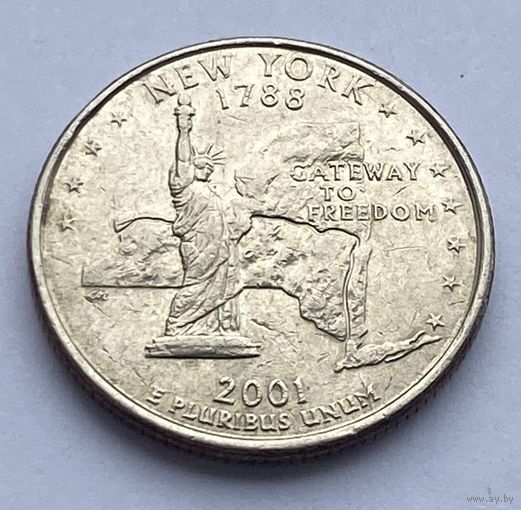 25 центов 2001 г. Нью-Йорк, США