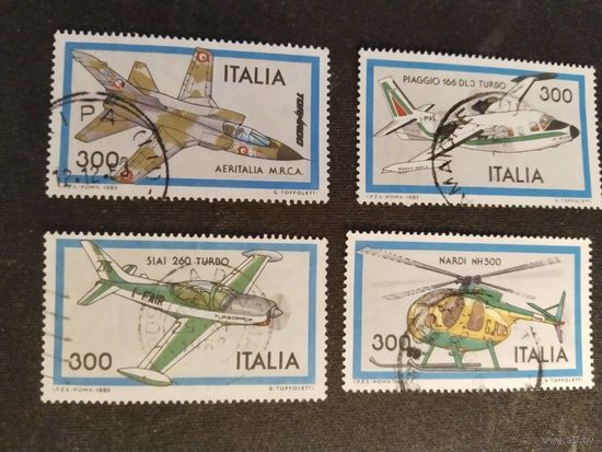 Италия  1982   4 м серия самолеты