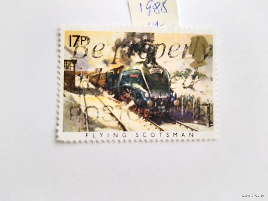 Великобритания  1985 поезд