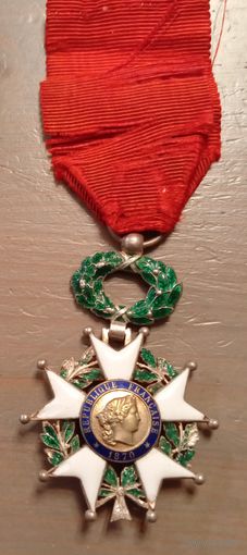 Орден почетного легиона. Степень Кавалер. Оригинал. 1914-1918гг