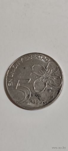 Аргентина 5 песос 2017