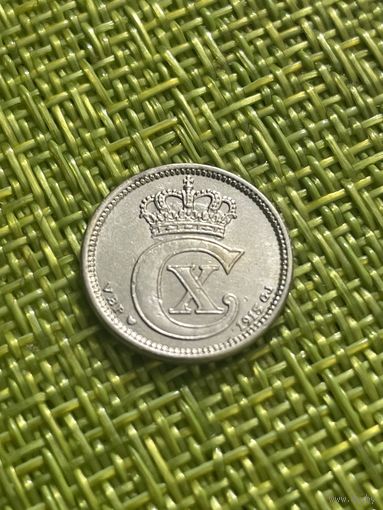 Дания 10 эре (оре) 1915 г