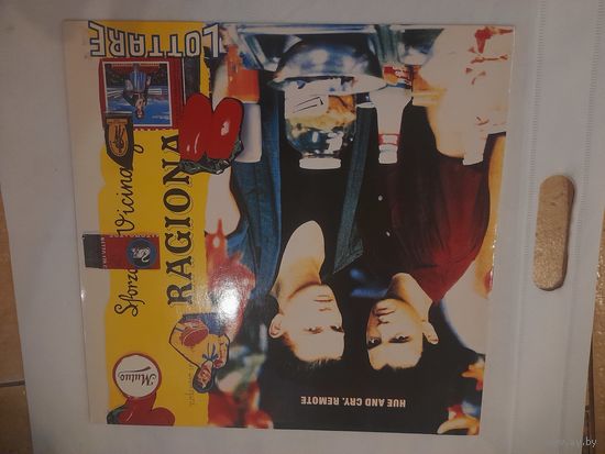 HUE AND CRY  " REMOTE" 1988 LP GERMANY VIRGIN  209463-630 -NM/NM