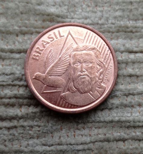 Werty71 Бразилия 5 сентаво 2013 Тирадентес Голубь